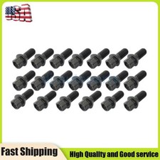 20pc Black Wheel Lug Bolts Nuts For Benz W163 W164 W211 W212 0009908307