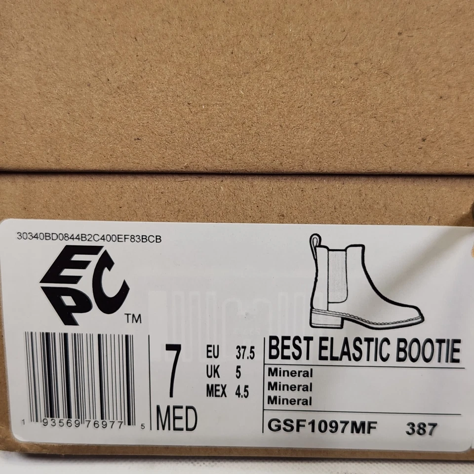 Talla 7 - Kenneth Cole Gentle Souls Mejor Botín Elástico - Mineral Foto 3 de 4