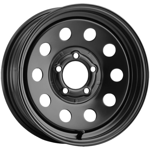 Vision 70 Trailer Mod 15x6 5x4.5" +0mm Black Wheel Rim 15" Inch