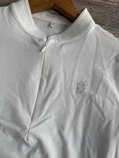 Samshield Perforated Show Shirt White Medium Floral Print