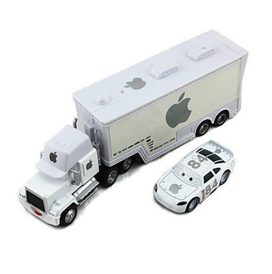 Disney Pixar Cars Lightning McQueen Jackson Storm Mack Hauler Truck+Car Toys~