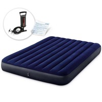 5903890602253 Materac Dmuchany 203X152X25 Cm Z Pompką TłOkową Intex 64759 Intex