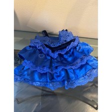Build a Bear sapphire, Pretty  blue ruffle dress