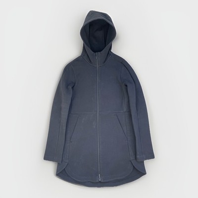Lululemon Going Places Hooded Jacket Womens Pockets Sz 4 Black Spacer Full Zip