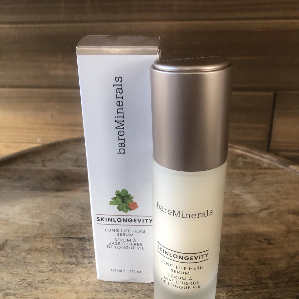 Suero de hierbas BareMinerals Skinlongevity Long Life 50 ml 1,7 oz Foto 2 de 4