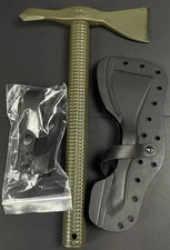 American Tomahawk Company RMJ Model 1 Tomahawk Green w/ Original Sheath