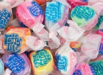SUGAR FREE - ASSORTED Salt Water Taffy Candy -TAFFY TOWN - 1/2lb BAG SHIPS FREE