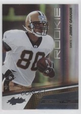 2010 Panini Absolute Memorabilia Rookie Spectrum Silver 24/50 Jimmy Graham 9cf