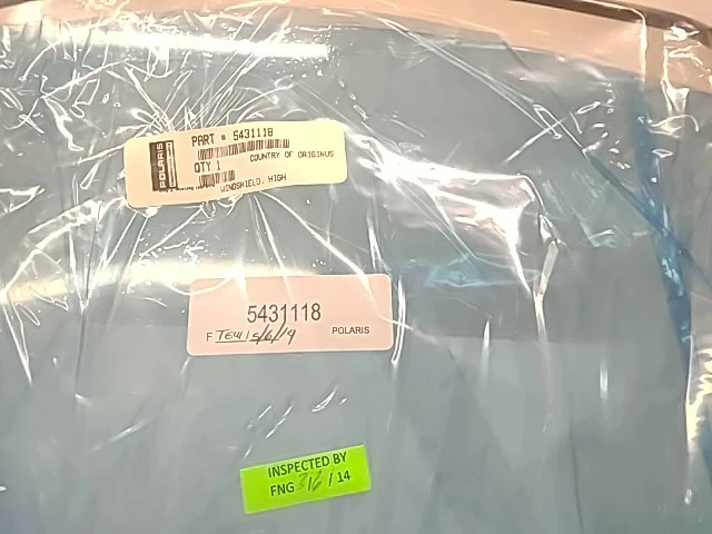 Parabrisas, transparente - Polaris 2000 NOS Foto 2 de 4