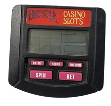 Tiger Electronics Bicycle Casino Slots 1994 H...