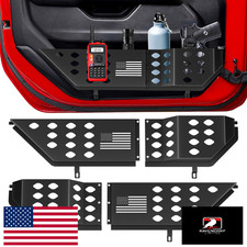 PICURA Metal Front Door Pocket Storage Box for Jeep Wrangler, Door Side Insert O