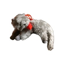 Ty Beanie Baby Beani the Gray Cat Kitten Stuffed Plush Animal Toy Retired w/Tag