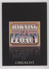 1994 Ted Williams Card Company Roger Staubach's NFL Football Checklist #90 3a3