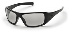 Pyramex SB5610DT Goliath Safety Glasses Black with Clear Anti-Fog Lens 12 Pair