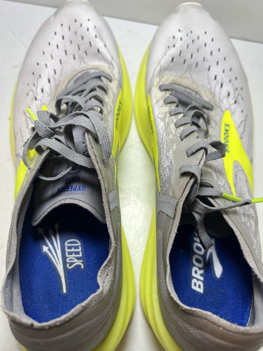 BROOKS Hyperion Elite 2 Running Shoes Mens 11.5 White Yellow Black Unisex Brooks Hyperion Elite LD 2 – Runners Plus main image 4