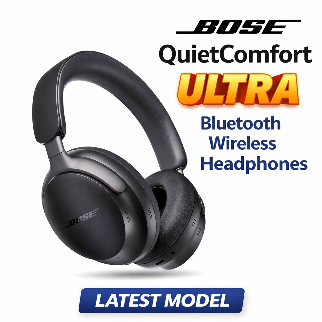 Bose QuietComfort Ultra Bluetooth Headphones - Black (880066–0100