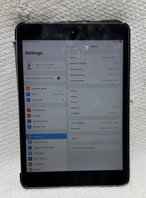 Apple iPad mini 2 - 32 GB - Wi-Fi Only - ((D-3))