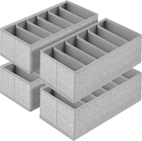 Schubladen Organizer FüR UnterwäSche - 4Er Set Schrank Organizer FüR Kleider