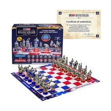 Bulbhead Board Game 2020 Battle for The White House Chess Set Box Fair/NM