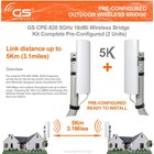 Wireless Bridge Point to Point Outdoor WiFi, Wireless Network Expansion Kit, ...