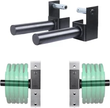 Olympic Weight Plates Holder Power Rack Attachment Weights Storage Rack, Fit 2X2