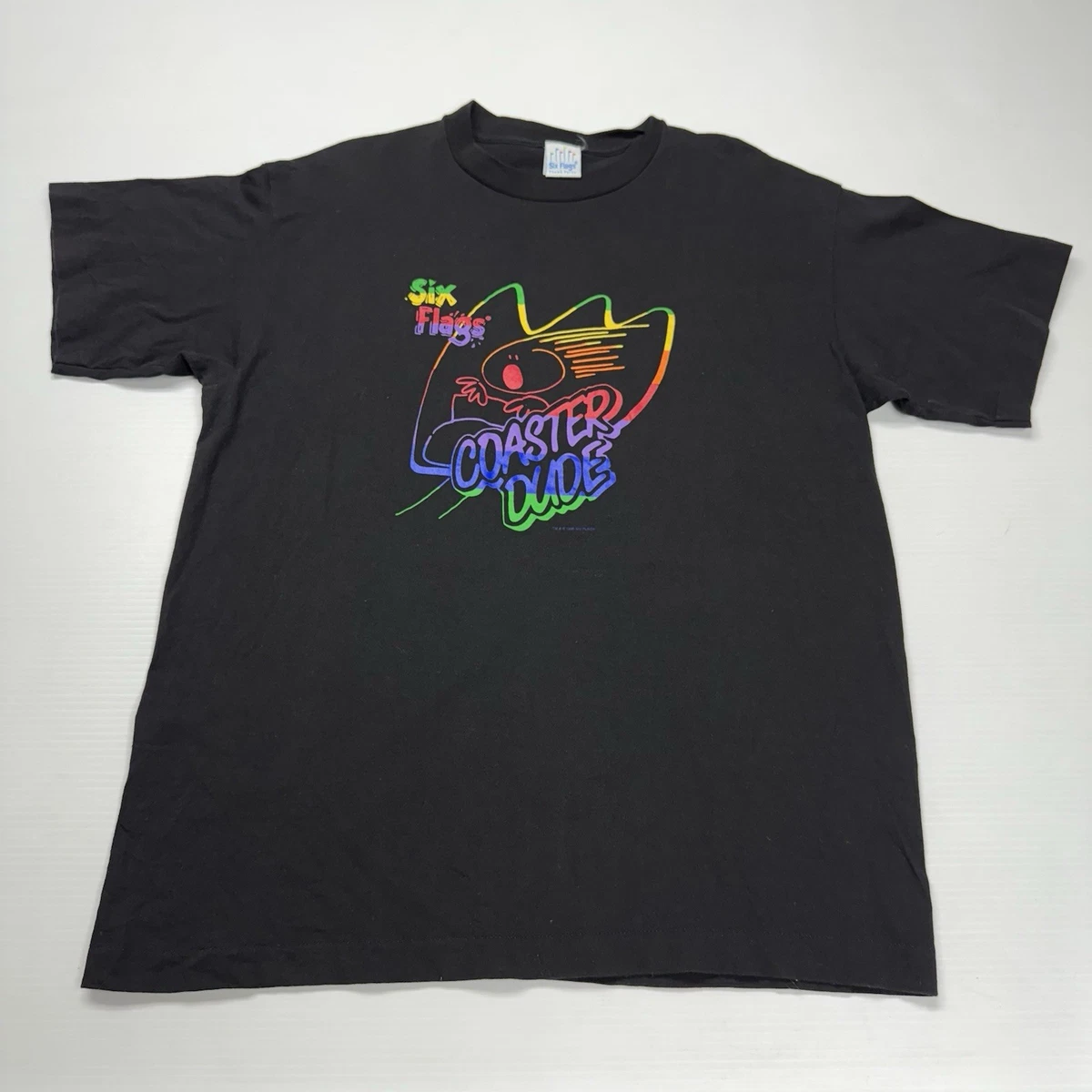 Six Flags Black T-Shirts for Men for sale | eBay