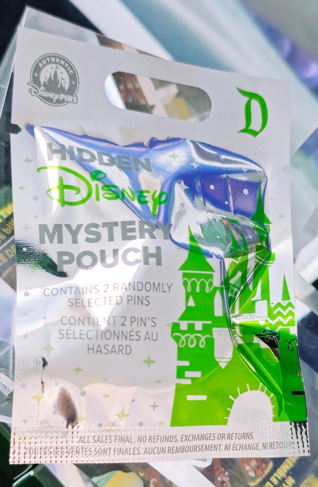 Disneyland - Hidden Disney 2026 Wave A Mystery Pin Pouch