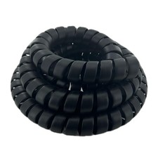 Spiral Wrap Cable Protector - 2.0" OD x 10' Pre-Cut Lengths - Safe Hose Prote...