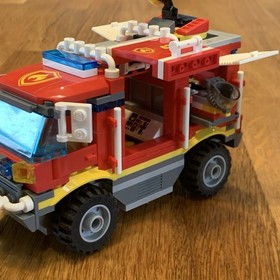 LEGO City - 4X4 Fire Truck #4208 (2012) 243 Pieces COMPLETE No Box