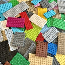 Lego Bulk Plates 100 Pc Lot Random Baseplates...
