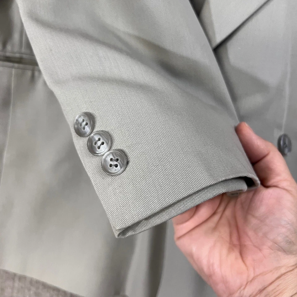 Vintage Pierre Cardin 42R Wool Double Breasted Blazer Men Sport Coat Jacket - Image 2 of 4