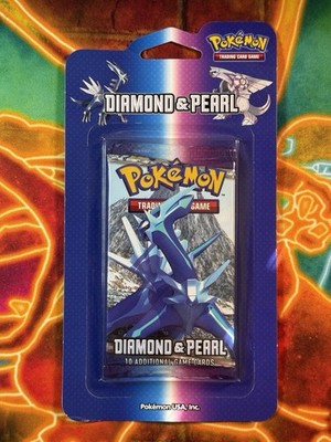 Diamonds&PearlsBox Set1000個限定！ Pokemon Diamond & Pearl Base Set Booster Blister Pack Dialga Art