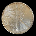 1996 BU American Eagle Silver Dollar KEY DATE + Free 2006-S US Mint Set