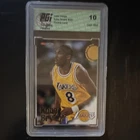 Hoops 1996 Hoops Kobe Bryant Rookie #281 Los Angeles Lakers PGI 10