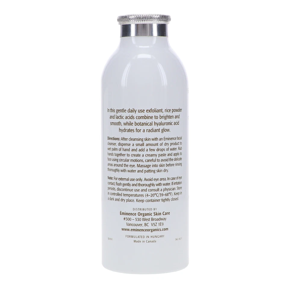 Dermafoliante de ruibarbo fresa Eminence 4,2 oz Foto 4 de 4