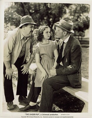 Gloria Jean C Aubrey Smith The under pup Originalfoto 10 x 8 cm