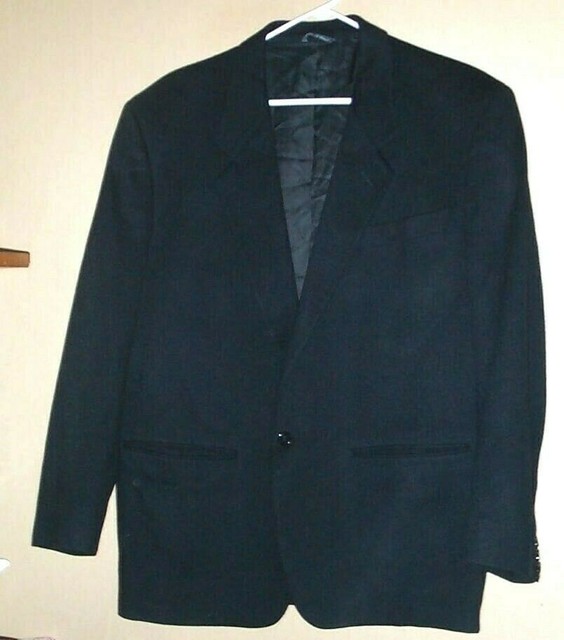 black cashmere sport coat