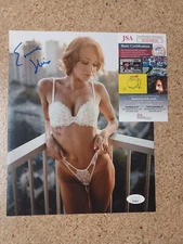 Emma Hix Signed 8x10 Photo JSA COA Sexy AVN Star Model Authentic Autograph