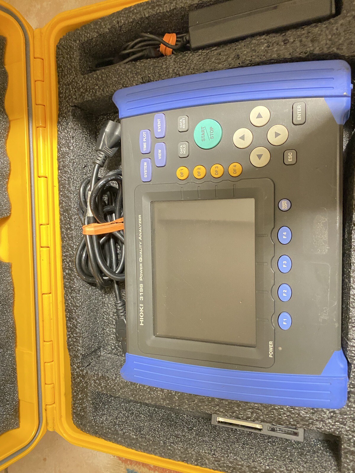 Hioki 3196 Three 3 Phase Power Quality Analyzer w/ 9661 ClampOn