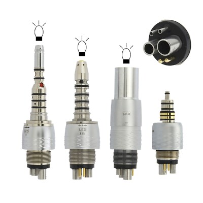 COXO Handpiece Coupler Kavo Multiflex NSK Phatelus Swivel 6 Pin Fiber Optic LED