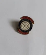 NRA Ntl Rifle Association 100% Club Member Enamel Lapel Pin Brooch JP51-E5000