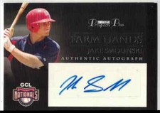 2007 TRISTAR PROSPECTS PLUS FARM HANDS #FH-JS4 JAKE SMOLINSKI AUTOGRAPH