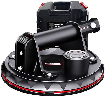 Akku Vakuum Saugheber PowerLIFTER 160PRO Glassaugnapf Vakuumheber CROSSFER 