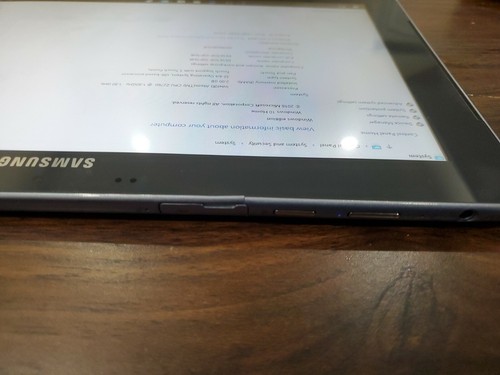 **WORKING** Samsung 500T Notebook/Atom Z2760/ 1.80Ghz/ 64GB/ 2GB RAM/ Windows 10 - Picture 4 of 5