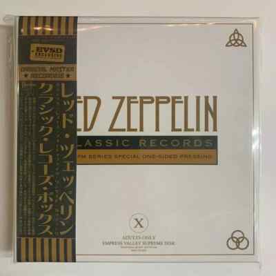 レッド・ツェッぺリン『クラシック・レコーズ・ボックス (12CD)』【未開封】 Led Zeppelin / Classic Records Box 45Rpm Series Special One-Sided