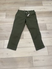 Dearborn Denim & Apparel Work Mens 34x32  Green Relaxed Fit Stretch Made in USA