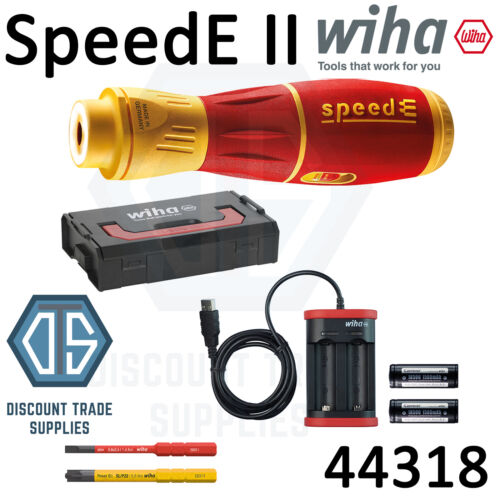 Wiha 44318 Nuovo SpeedE 2.0 VDE Cacciavite elettrico isolato set 7 pz - Foto 1 di 1