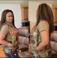 Order of the Eastern Star OES Vest- Jacket- Size 2X