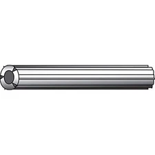 Hillman Fluted Plugs 1 " Fits No. 4 - 6 White 100/Box