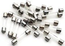 Lot of 20 Bussmann AGC3 250 Volt 3 Amp 1/4" x 1-1/4" Fast Acting Glass Fuses